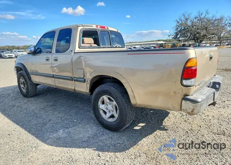 2002 Toyota Tundra z USA, uszkodzony, nr VIN 5TBRN34142S243008